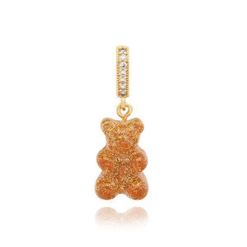 Crystal Haze Jewelry Nostalgia Bear 24K Pave Connector 40948799 [P]
