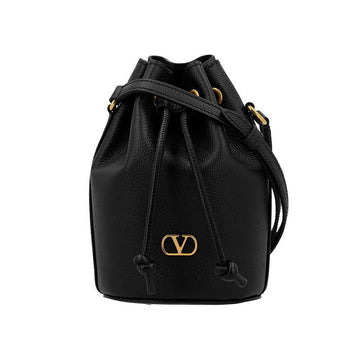VALENTINO ガラバニ Vロゴ バケット レディース ショルダーバッグ 6W2P0AJ2 SNP 0NO 143069510 [P]
