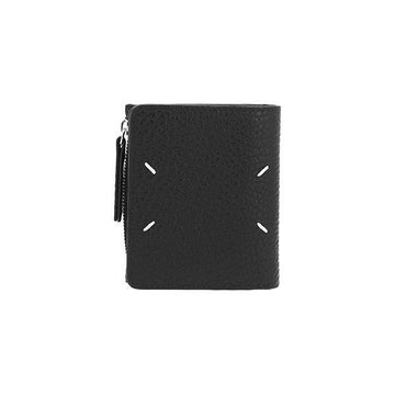 Maison Margiela Stitched Grain Flap Zip Card Holder 144155609 [P]