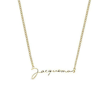 JACQUEMUS ネックレス ロゴ チェーン レディース 223JW333-5845 280 45429837 [P]