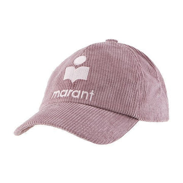 Isabel Marant Tyrone Logo Embroidered Cap Corduroy 58494977 [P]