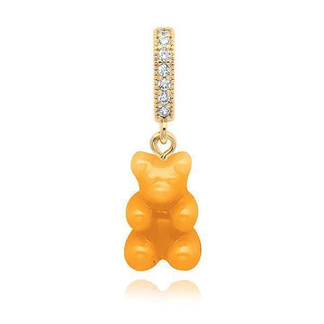 Crystal Haze Jewelry Nostalgia Bear - NYC Taxi Yellow - Pave Connector 59897466 [P]
