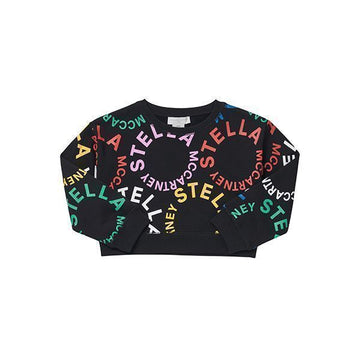 Stella McCartney Kids Multi Logo Print Sweatshirt 60248347 [P]