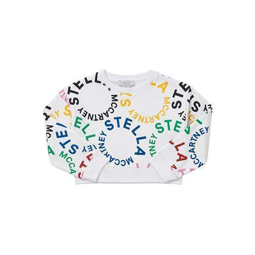 STELLA MCCARTNEY マルチロゴプリントキッズスウェットシャツ TT4C30 Z1333 100MC 60248348 [P]