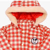 MINI RODINI Ritzrats Patch Gingham Heavy Puffer Kinderjacke 2571011042 148520030 [P]