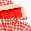 MINI RODINI Ritzrats Patch Gingham Heavy Puffer Kinderjacke 2571011042 148520030 [P]