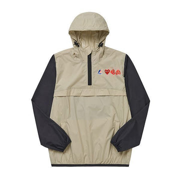 Comme Des Garcons Packable Anorak Jacket Red Heart Patch 149502215 [P]