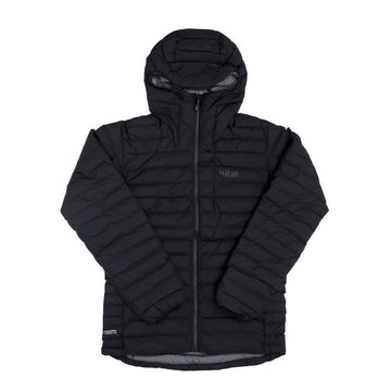 RAB Padded QDB-73 SCHWARZ Mikrolight Windstopper Leichtgewicht Herrenjacke 150441971 [P]