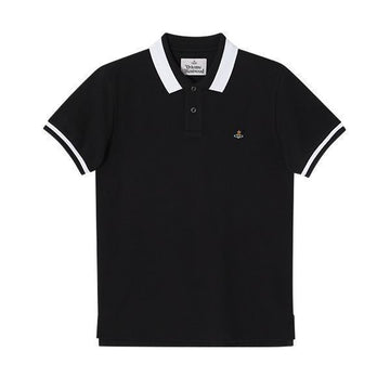 VIVIENNE WESTWOOD Klassisches ORB Polo Kurzarm 2H01000I J0009 N401 73799114 [P]