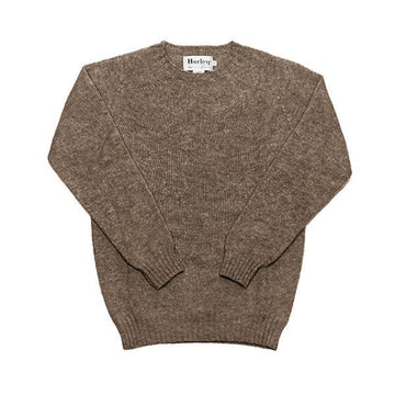 HARLEY OF SCOTLAND ニット M3834 7 SHAGGY NUTMEG 76590537 [P]