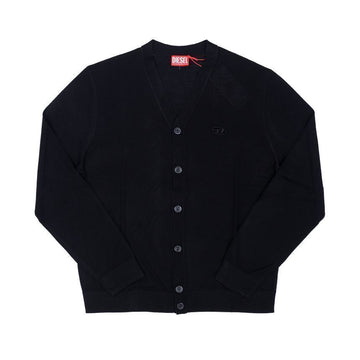DIESEL カーディガン カットアウト オーバル D ロゴ メンズカーディガン 153415642 [P]
