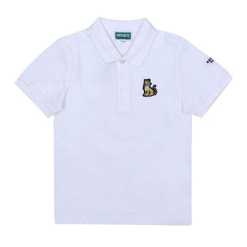 KENZO Koto Tiger Polo Kinder T-Shirt Kurzarm 155714421 [P]