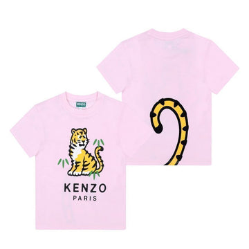 KENZO 半袖ティーシャツ K61809 45B コトラ タイガー キッズ 155714431 [P]