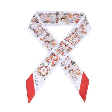 Etro Floral Print Motif Silk Paisley Women's Scarf 155783850 [P]