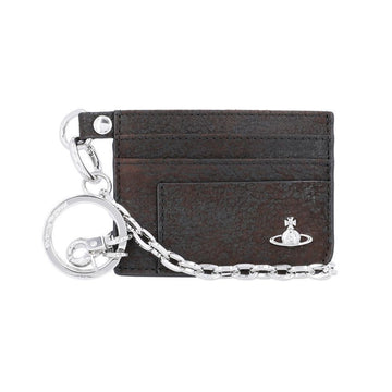 Vivienne Westwood Wallet Flat Chain Women's Card Holder 157153183 [P]