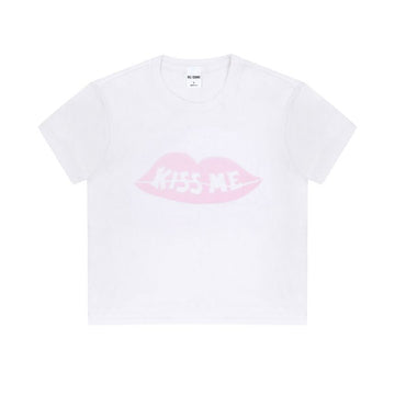 RE DONE Kurzarm-T-Shirt Damen mit Kings-Symbol 157223367 [P]