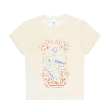 RE DONE クラシック ハワイ フェミニン 半袖 Tシャツ 157223382 [P]