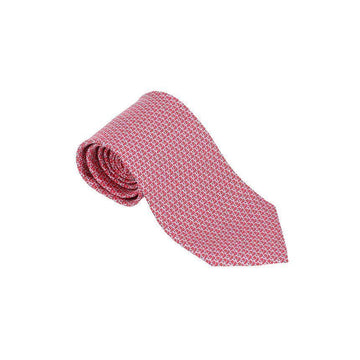 Salvatore Ferragamo Silk Tie with Trico Print 157314625 [P]