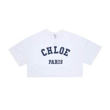 CHLOE ロゴクロップキッズTシャツ 157374589 [P]
