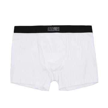MAISON MARGIELA MJLD50020 101 MM6 ナンバリングロゴ ボクサーブリーフ メンズアンダーウェア 157374606 [P]