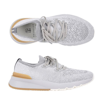 Brunello Cucinelli Sneakers MZUKISO250 CJN33 Knit Low Top Men's 157678457 [P]