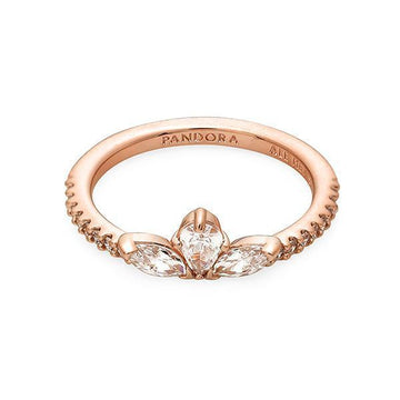 PANDORA Sparkling Herbarium Cluster Ring Rosa Damenring 182392C01 79548394 [P]
