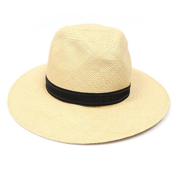 Fendi Natural Toquilla Straw Panama Hat 158336367 [P]