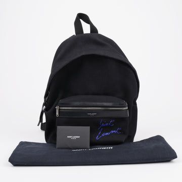 Saint Laurent City Signature Embroidered Backpack 158093278 [P]