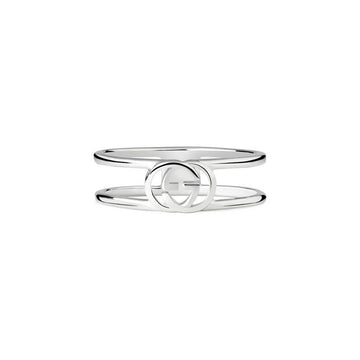 Gucci Interlocking G Silver Ring 39783305 [P]