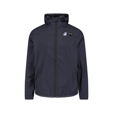 COMME DES GARCONS AZ J507 051 1 Windjacke mit schwarzen Abzeichen 158336957 [P]