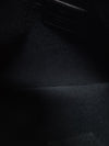 VALENTINO ブラック グレイン レザー ガラヴァーニ ロックスタッド クラッチバッグ 158337157 [P]
