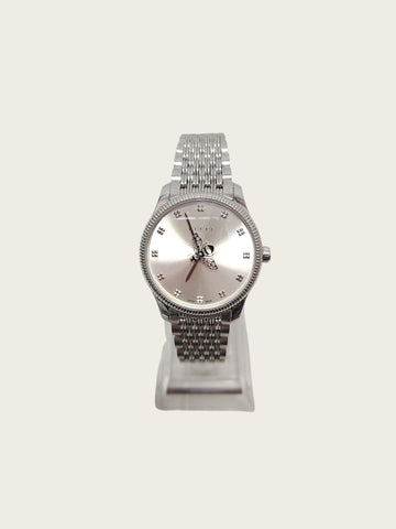 GUCCI Zeitloser Bienen Damen Metall Uhr 158337190 [P]