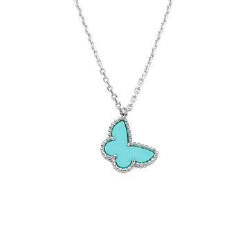 VAN CLEEF & ARPELS Butterfly-Halskette Turquoise 37477 158337197 [P]