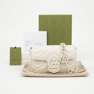 GUCCI Gürteltasche Mammoth Weiß 158092852 [P]