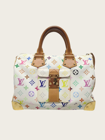 LOUIS VUITTON Multicolor Monogram Speedy 30 158337215 [P]