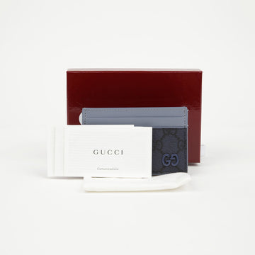 GUCCI Bicolor GG Kartenetui Schwarz 158155709 [P]