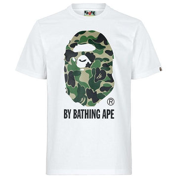 BAPE 26SS White Green ABC Camo T-Shirt 001TEM301005M 157376666 [P]