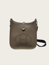 HERMES ブルーインディゴストラップエブリン16アマゾンバッグ 158337236 [P]