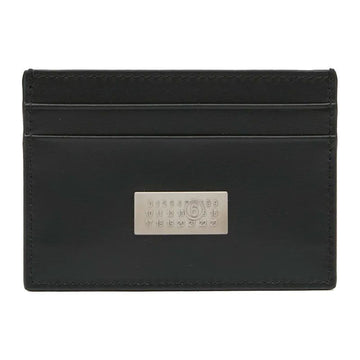 Maison Kitsune Leather Card Holder Black 158337570 [P]