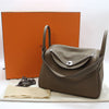 HERMES エトープ リンディ30 シルバー金具 ショルダーバッグ 158339997 [P]