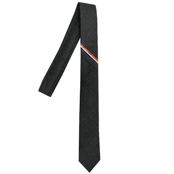 THOM BROWNE Wollkrawatte mit Streifen in Dunkelgrau (MNL021A F0147 025) 158340099 [P]