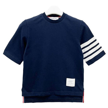THOM BROWNE 女性用サイドライン4本腕半袖Tシャツ (415) FJS102G 07862 158340110 [P]