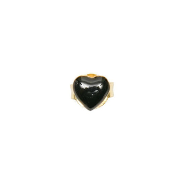 Wilhelmina Garcia Black Heart Stud Earrings 152739599 [P]
