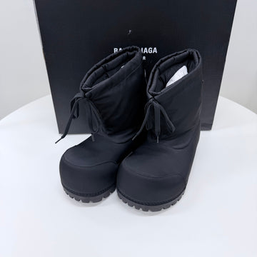 Balenciaga Skiwear Nylon Low Boots Black 158344116 [P]