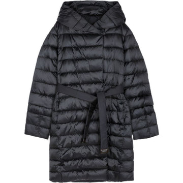 MAXMARA リバーシブル ダウンパディング ブラック 158345526 [P]