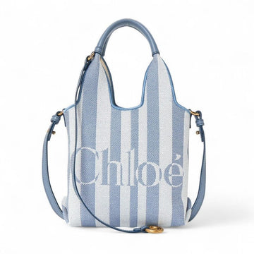 CHLOE Mini-Streifen-Tote-Bag 440 158349062 [P]