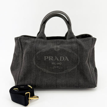 PRADA Denim Kanapa Tote- und Schultertasche 158349099 [P]
