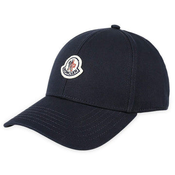 MONCLER Unisex Wappen-Patch Baseballcap (Navy) 3B00048 04863 778 154834515 [P]