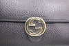 GUCCI Interlocking Geldbörse Schwarz 615524 158350908 [P]