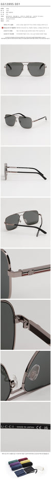 GUCCI サングラス GG1289S 001 ツーブリッジ メンズ レディース ファッション 62831688 [P]